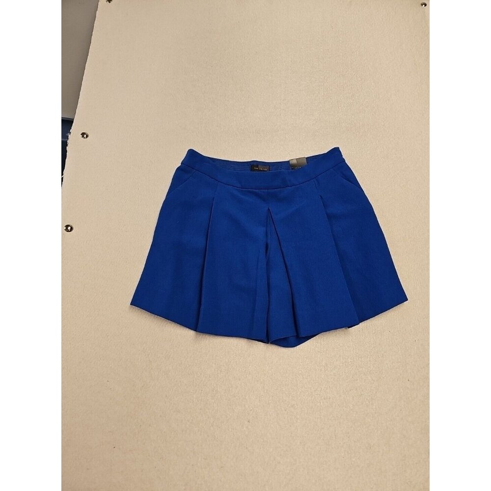 The Limited Blue‎ Pleated Shorts Womens Size 2 New  Skort